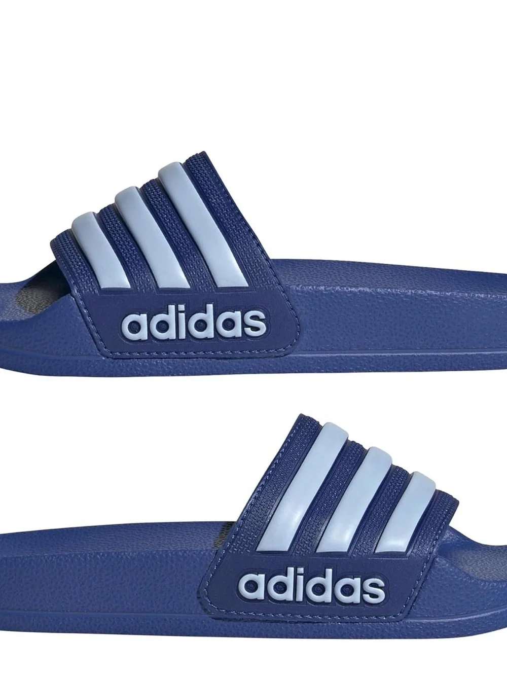 Brand new! adidas Slide Sandals in Navy and Light Blue - kids 2